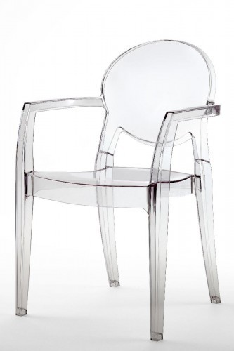 Scab Design Krzesło Igloo - transparentne z podłokietnikami 2355 100