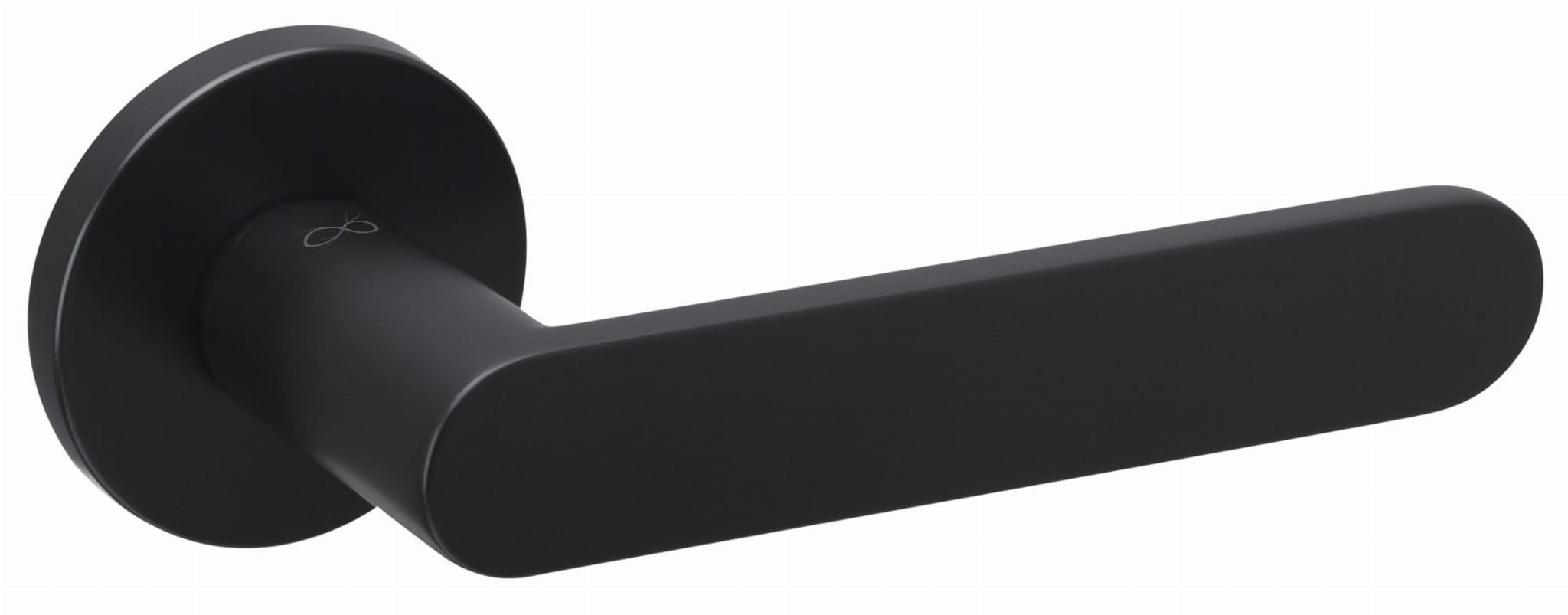 Infinity line KLAMKA WENUS FIT NA ROZECIE OKRĄGŁEJ CZARNY KWF O B00