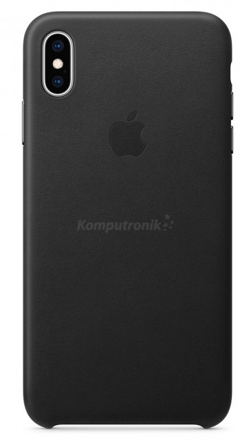 Apple iPhone XS Max Leather Case czarny (MTF22MP/A)