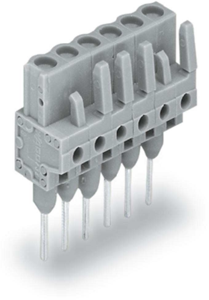 WAGO Obudowa żeńska do PCB WAGO 232-135/005-000 Ilośc pinów 5 Raster 5 mm 100 szt 232-135/005-000