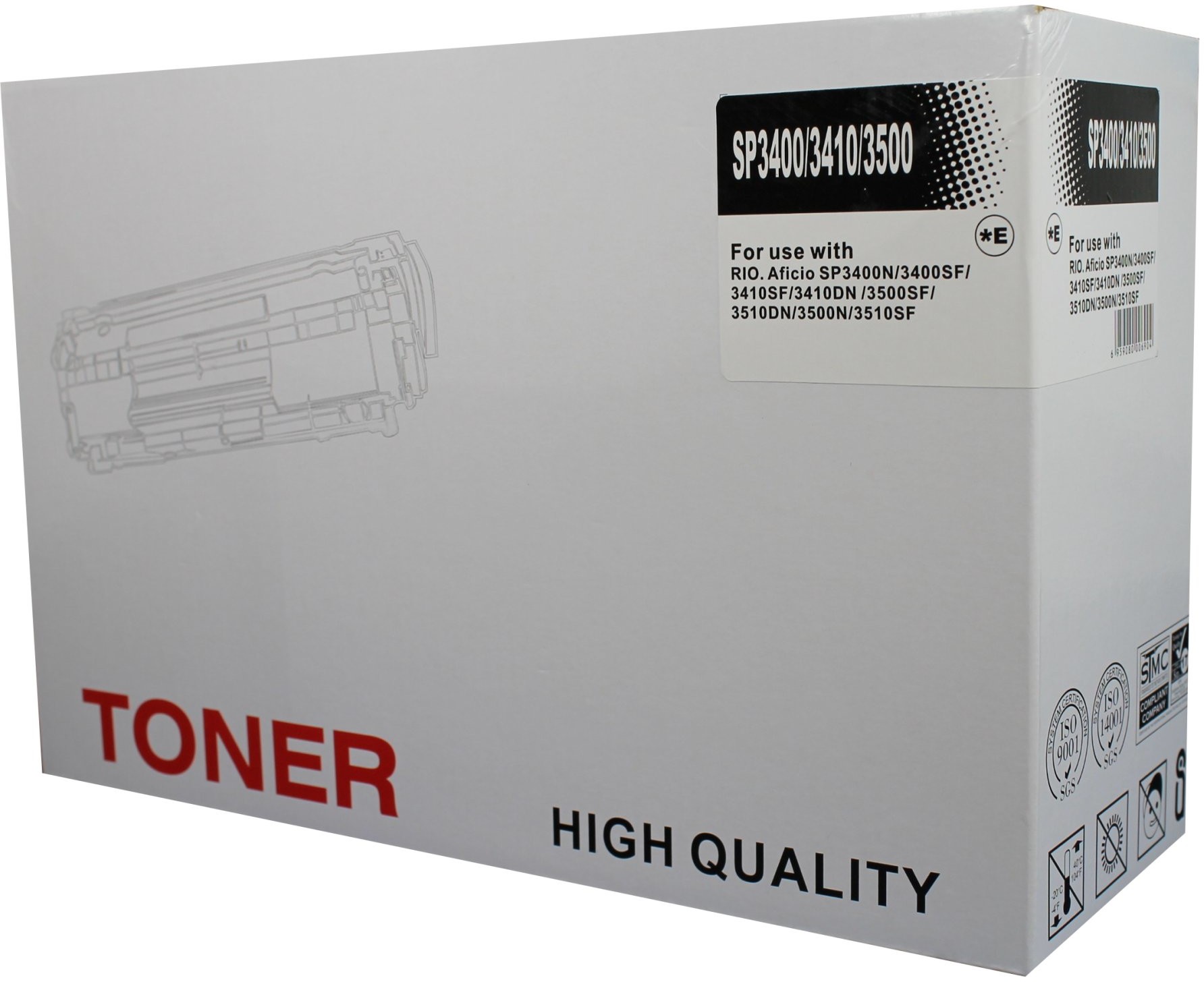 Toner Ricoh SP3500N SP3510SF 100%nowy Fvat