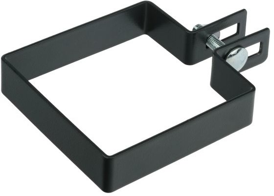 POLBRAM Obejma początkowa 100 x 100 mm ocynkowana antracyt