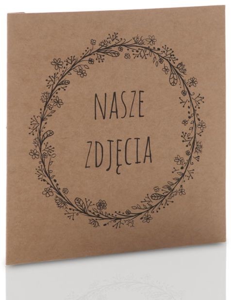 Obwoluta Kraft TS Nasze Zdjęcia (na płytę CD/DVD)