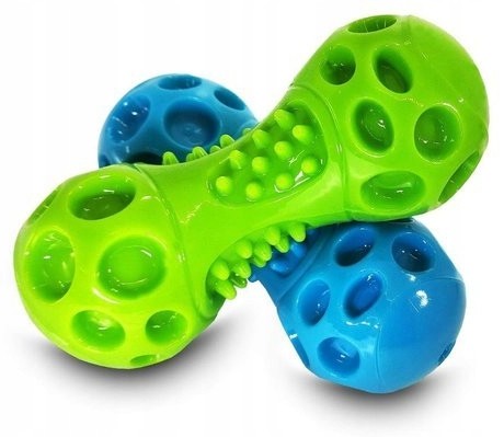 Hilton Zabawka dla psa Piszcząca hantla 14,2cm