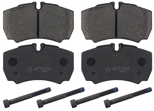 febi bilstein febi Bilstein 116075 okładzina hamulcowa zestaw ze śrubami (z tyłu, 4 okładziny hamulcowe) 116075