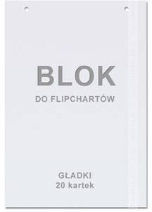 Blok do flipchartu 60x84cm gładki 50) X09857 NB-7809