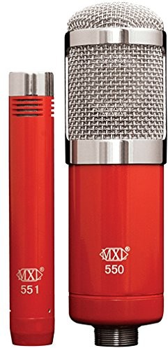 MXL 550/551R krystalicznych Instruments mikrofon para 550/551R