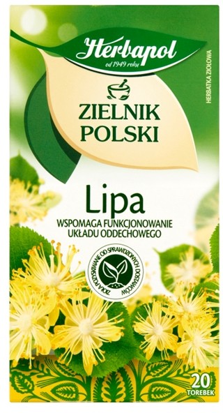Herbapol Herbapol Zielnik Polski Herbatka ziołowa lipa 30 g (20 x 1,5 g)