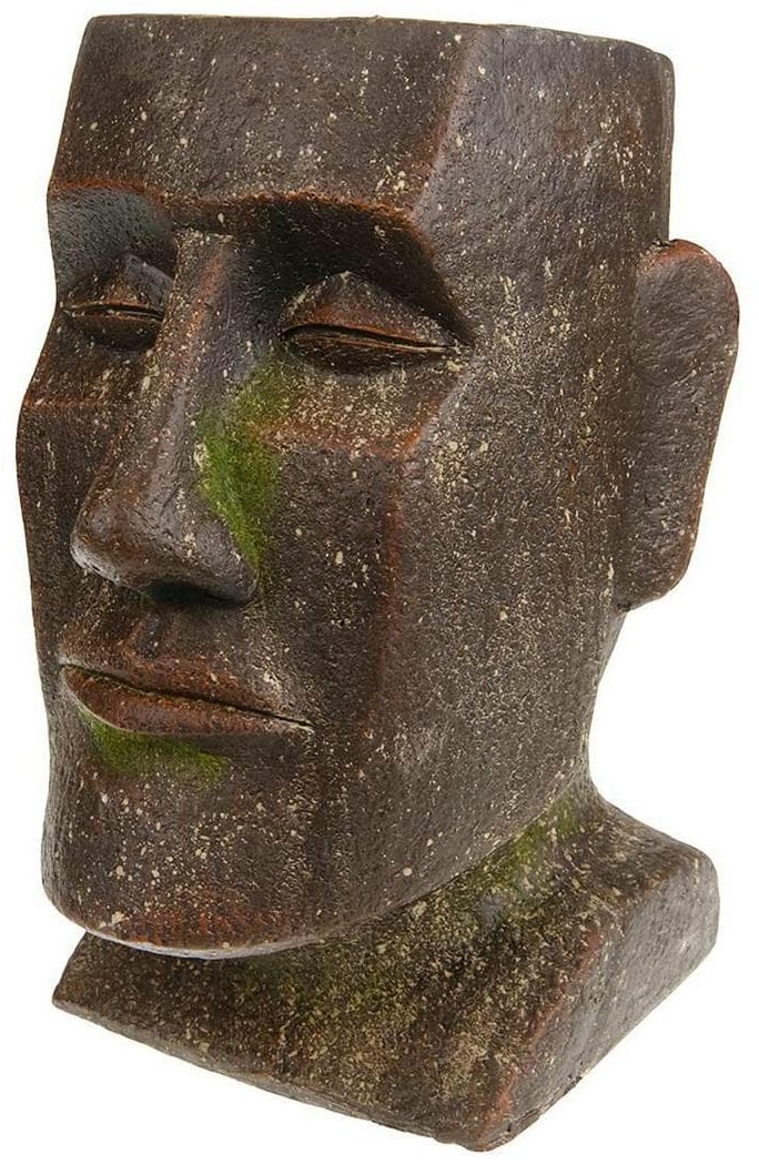 Donica osłonka Głowa Moai 42 cm
