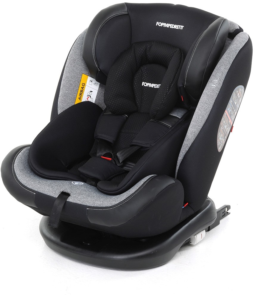 FoppaPedretti Fotelik samochodowy Iturn duoFix 0-36kg Carbon czarny pg-code-9995659547718