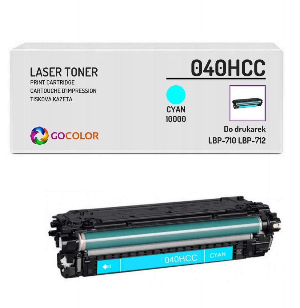 Toner do Canon 040H Cyan I-Sensys LBP-712Cx