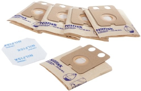 Nilfisk Worek do odkurzacza, nr 22198000, 5 sztuk z filtrem silnika 3367361