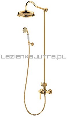 Omnires ARMANCE System prysznicowy natynkowy złoty AM5244/6GL AM5244GL