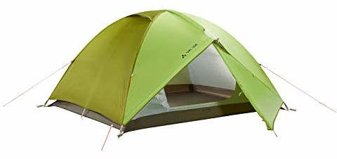Vaude namiot 3-osobowy Campo 3P, 3 osobowy namiot, łatwy montaż, zielony chute green, jeden rozmiar, 142234590