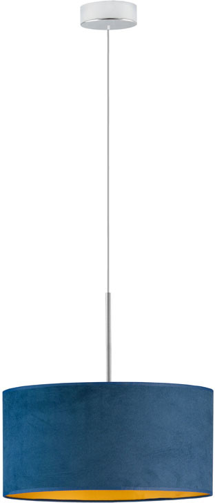 LYSNE Nowoczesny żyrandol do jadalni SINTRA VELVET fi 30 cm 14531V/1