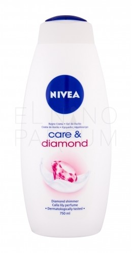 Nivea Care & Diamond żel pod prysznic 750 ml dla kobiet