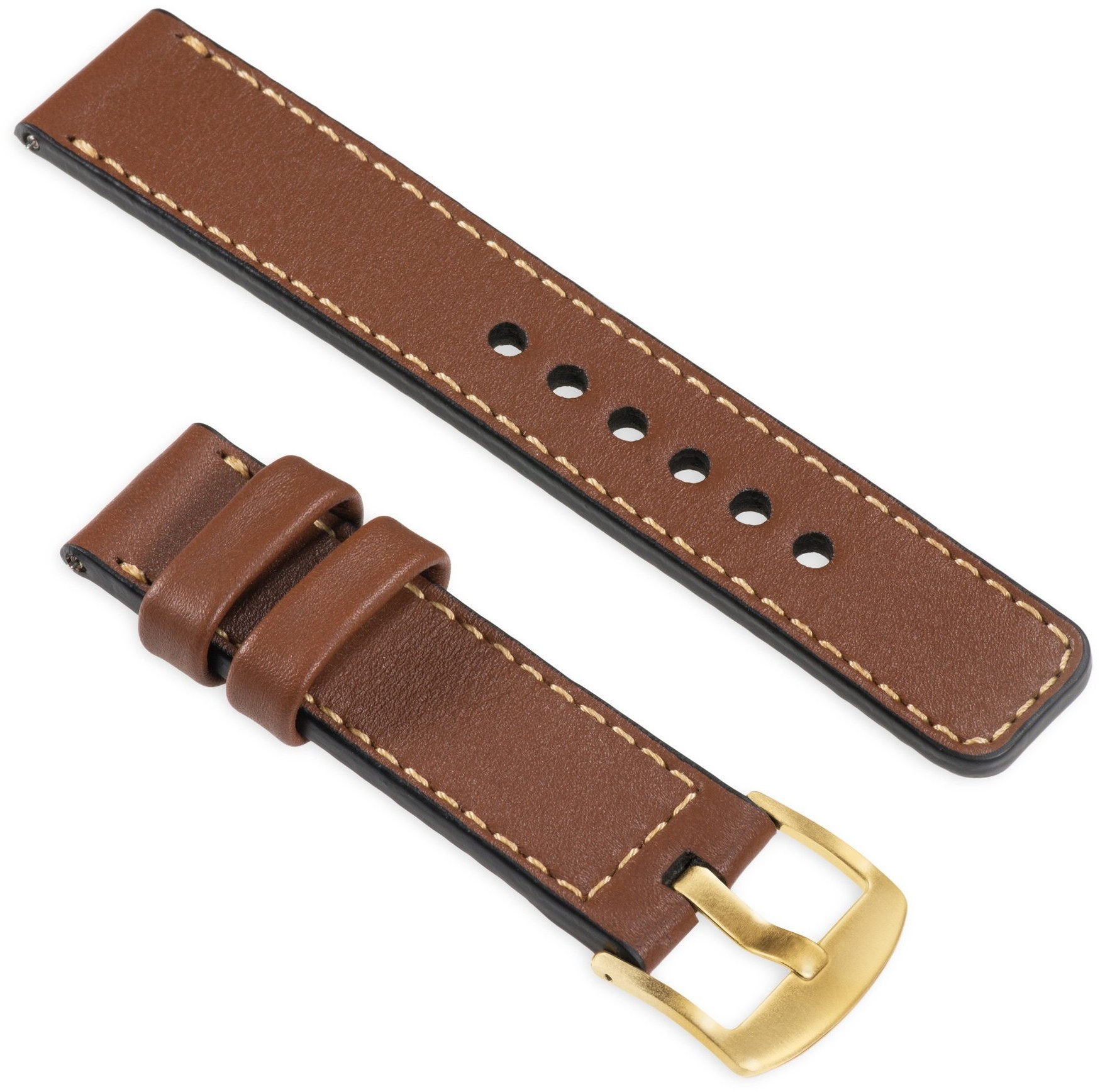 Samsung moVear Ekskluzywny Skórzany pasek 22mm do Galaxy Watch 46mm | Brązowy moVear uBand C1, produkt POLSKI SGW46U0C01GD00GDPM22B2