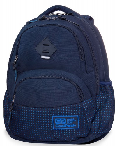 COOLPACK Plecak Młodzieżowy Coolpack Dart DOTS BLUE NAVY
