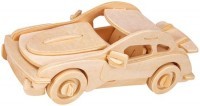 Eureka łamigłówka drewniana Gepetto: Samochód rajdowy (Race Car)