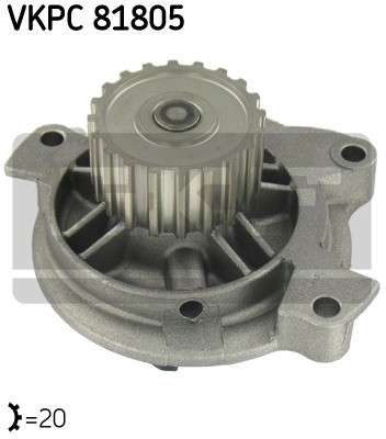 SKF Pompa wody VKPC 81805