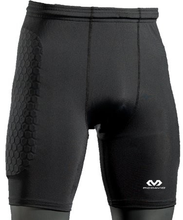 McDavid HexPad 724 Striker legginsy męskie do gry w piłkę nożną, czarny, XXL 724R