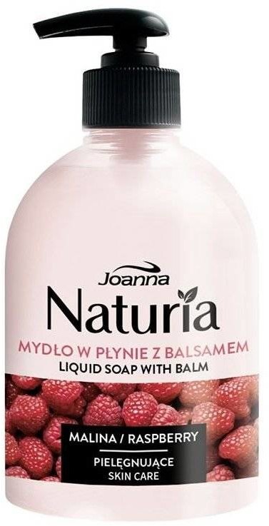 Joanna Naturia Liquid Soap With Balm Malina 500ml 94379-uniw