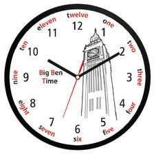 Atrix Zegar ścienny z dżwiękiem Big Ben ATE2014BBM