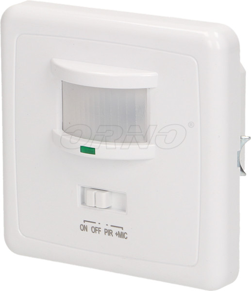 Orno Czujnik ruchu i dźwięku 160 st. IP20 40-500W OR-CR-206