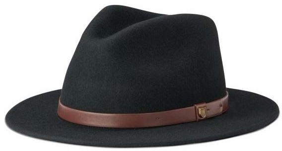 Brixton kapelusz Messer Fedora Black BLACK)