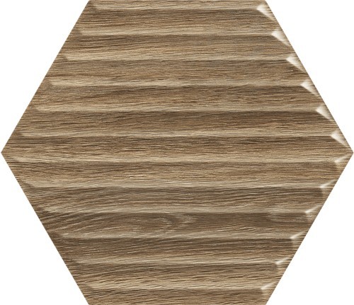 Paradyż Woodskin Wood Heksagon Struktura B 19,8x17,1