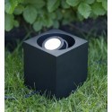 Markslojd Lampa zewnętrzna GARDEN 24 Cube Spot 3W 107287 czarna 107287