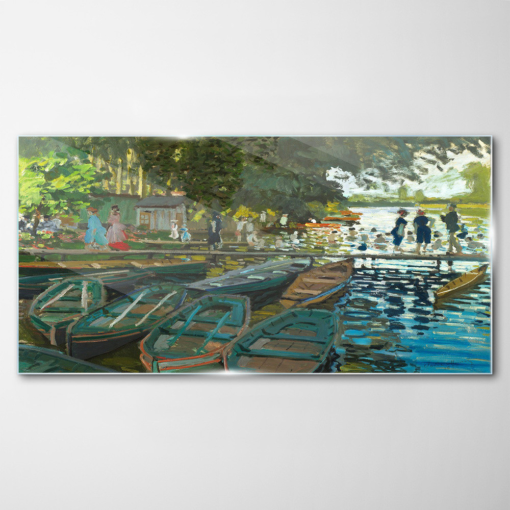 PL Coloray Obraz na Szkle Monet 100x50cm
