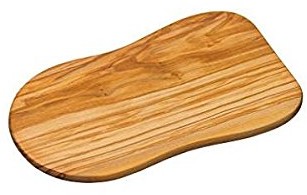 Kesper 29101 deska do krojenia 30 X 18 X 1, 2 cm z drewna oliwkowego, drewno, brązowa, 30 x 18 x 1.2 cm 29101