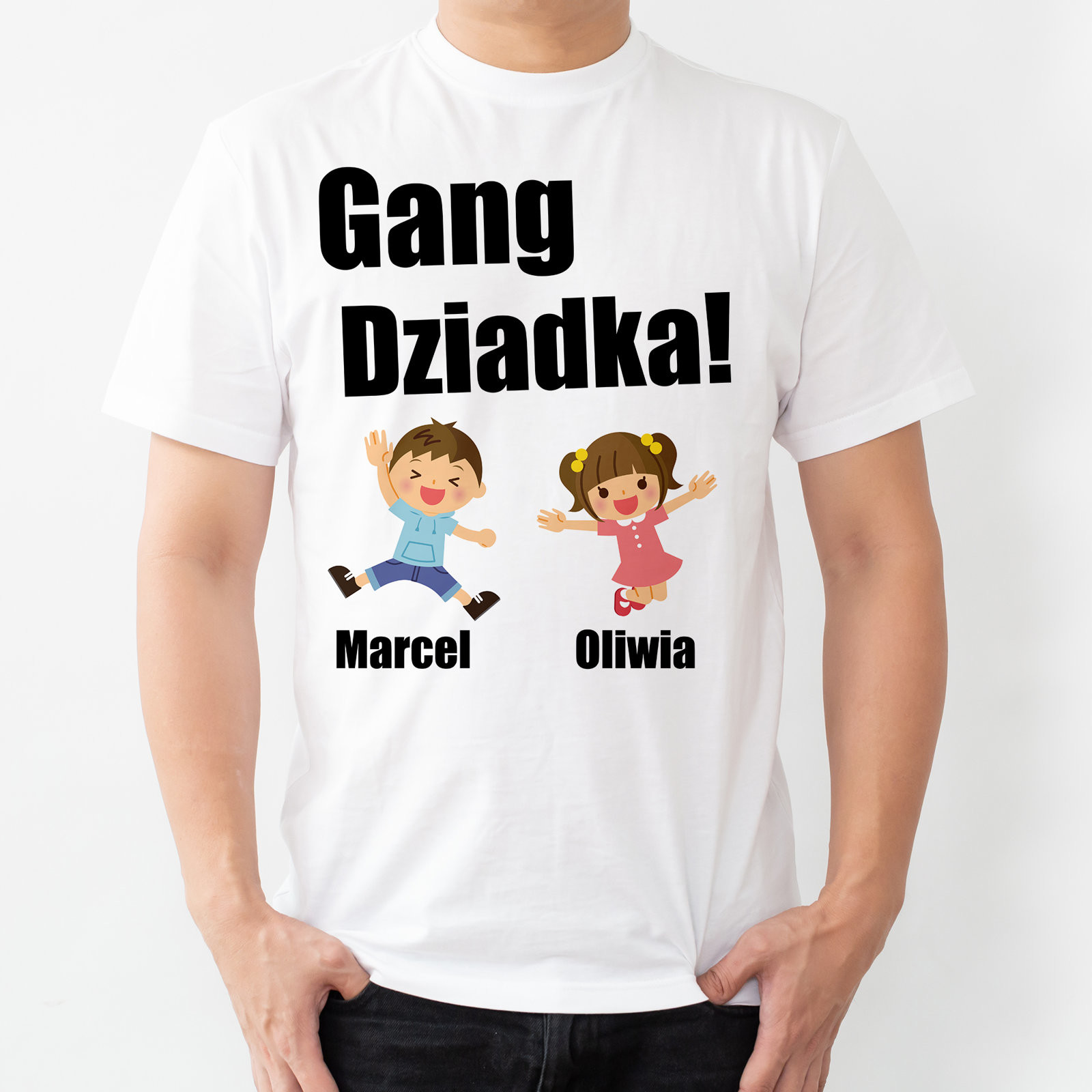 Poczpol Gang dziadka - koszulka męska 42682-A