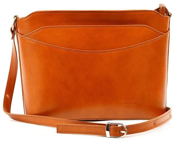 Vera Pelle Torebka skórzana vp146l Camel