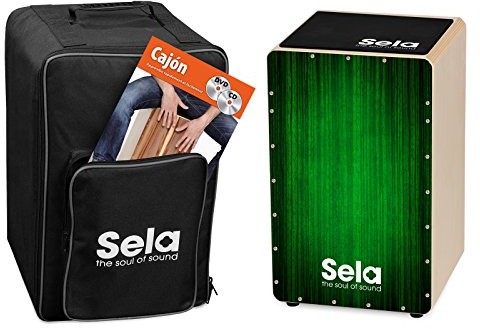 Sela SE 137 FR Varios Green Cajon Bundle z plecakiem, podkładka do siedzenia, francuska szkoła początkowa, CD i DVD SE 137 FR