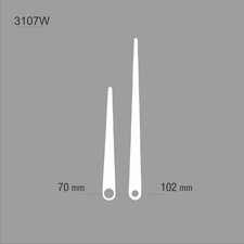 Atrix Wskazówki zegarowe wskaźnik białe /W67W