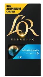Kapsułki do espresso Lor NCC DECAFFEINATO