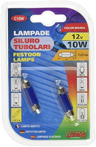 Lampa 58345 światło do rur, 10 W, niebieski, 11 X 35 MM 58345