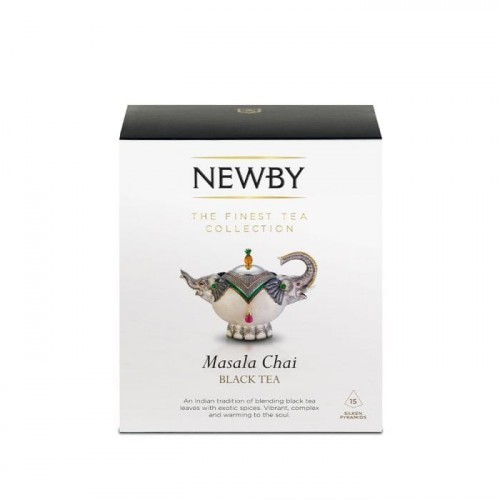 Newby Teas of London Herbata Newby Masala Chai w piramidach 15 szt. ZEF5F-53055