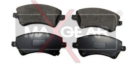 MaxGear Zestaw klocków hamulcowych, hamulce tarczowe 19-0563