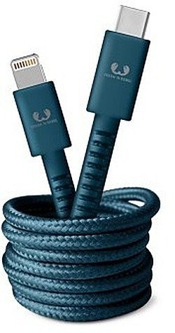 FRESH N REBEL KABEL USB-C Lightning 1.5m Petrol Blue