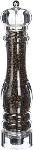 Bisetti 8440 młynek do pieprzu, akryl, 32 cm, przezroczysty BT-8440