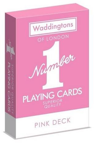 Winning Moves Moves Waddingtons No. 1 Pink Deck Playing Cards