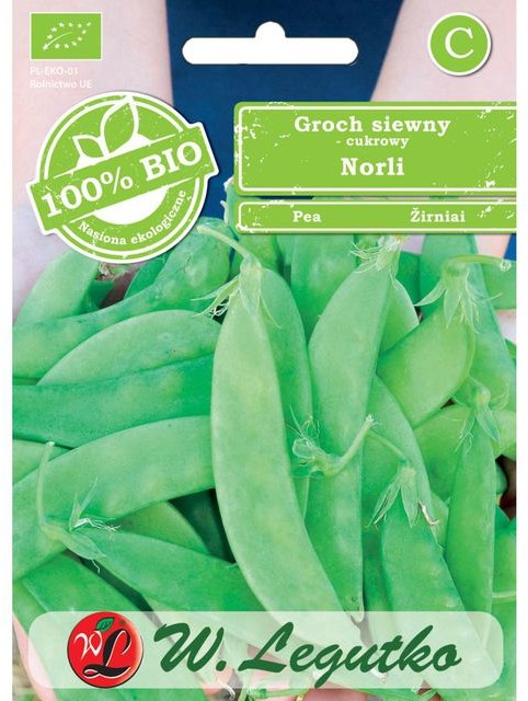Legutko Groch siewny cukrowy NORLI BIO