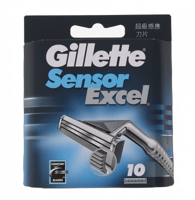 Gillette Sensor Excel wkład do maszynki 10 szt dla mężczyzn