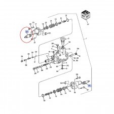 NEW HOLLAND CASE CEWKA PODNOŚNIKA 8970 86500452 86500452