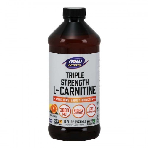 Now Foods L-Carnitine Liquid 473 ml.triple strength TT001260
