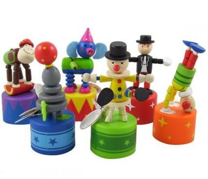 Playme Drewniane figurki CYRK, różne rodzaje