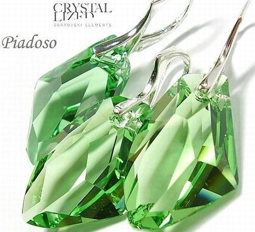 Arande SWAROVSKI piękny komplet SREBRO PROMOCJA Peridot 700188